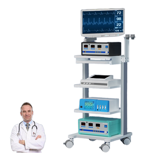 Multifunction ABS Plastic Aviation Aluminum Alloy Hospital Anaesthesia Emergency <strong>Trolley</strong> 4 Castors Individual Lock for Clinic - Product Image 1