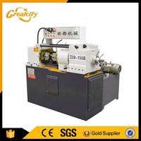 Machine à rouler les fils entièrement automatique avec moteur pour tiges filetées, puissance 5,5 kW, capacité 3 m/min, matériaux de construction métalliques