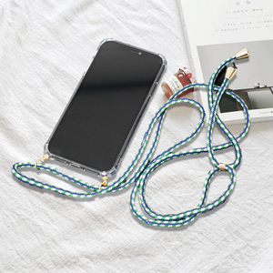 เคสโทรศัพท์แบบใสกันกระแทกพร้อมสายคล้องคอสำหรับ <span class=keywords><strong>iPhone</strong></span> 11 Plus แบบสะพายข้าง - Product Image 3