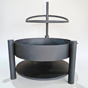 Braciere in Legno Regolabile per Esterni, Direttamente dalla Fabbrica, per Giardino, Cortile o Terrazza, Ideale per Gite all'Aperto - Product Image 3