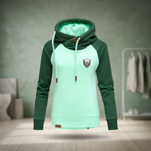 Sweat-shirt à capuche en molleton 100 % polyester, 230 grammes, uni, avec logo personnalisé imprimé par impression numérique, fermeture éclair métallique, collection automne, vente en gros - Product Image 2