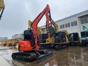 Mini excavadora usada U48 4ton Stock Shanghai Original Japón Core Motor bomba Motor para construcción urbana agrícola - Product Image 6