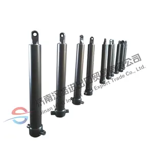 Telescopic Hydraulic Cylinder for Trailers and Dump Truck Lifting engineering machinery with good quality factory produce