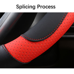 Xiangta Sports-Style fibre de carbone universel voiture volant serrure cuir sécurité maximale pour Honda <span class=keywords><strong>Accord</strong></span> quatre saisons Fit - Product Image 5