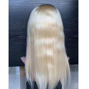 Commercio all'ingrosso 150 di Densità Platino Honey <span class=keywords><strong>Blonde</strong></span> 613 Dei Capelli Umani Parrucca Piena Del Merletto, Virgin <span class=keywords><strong>Blonde</strong></span> Diritto 613 Parrucca - Product Image 1