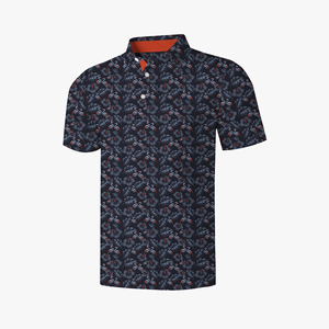 Chemise polo de golf pour homme, impression intégrale, respirante, séchage rapide, qualité garantie, chemises polo pour homme - Product Image 4