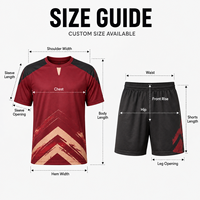Tenue de football personnalisée pour jeunes, maillot à manches courtes en mesh extensible, kit sportif pour club de football junior, fourniture d'uniformes d'équipe