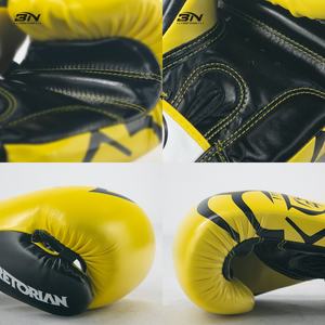 Guantes de boxeo BN Guantes de boxeo con logotipo personalizado profesional Guantes de boxeo para entrenamiento Muay Thai - Product Image 3