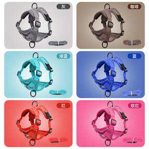 Pet Harness Nylon Adjustable Breathable For Cats Small Size With Bell And Tag Hook - Product Image 2