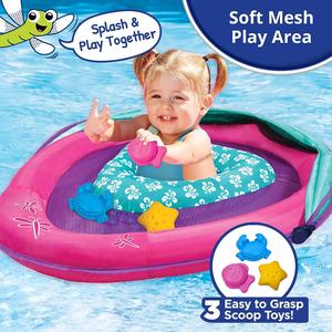 ห่วงยางว่ายน้ำเด็กแบบปรับได้พร้อมหลังคาบังแดดสำหรับเด็กอายุ 6-24 เดือน - Product Image 5