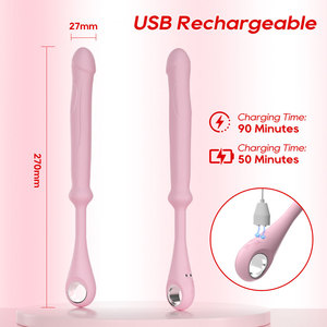 Nuevo Masajeador Corporal Mini AV de Doble Cabezal, Masajeador de Punto G, Varita Masajeadora AV, Juguetes Sexuales Eróticos para Mujeres, Productos para Adultos - Product Image 4