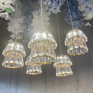 Vente en gros de lustre de mariage à 10 têtes plafond de mariage décoration de scène événement décoration de mariage plafonnier - Product Image 1
