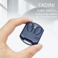 Télécommande de porte de garage à code roulant 433 MHz pour émetteur portable JUBI 433-2 JUBI 433-4 JUBI 433-2TR