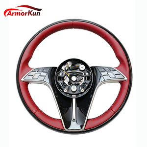 Volante Deportivo de Madera de Lujo con Impresión Hidrográfica y Agarre de 30 mm para CLS <span class=keywords><strong>Maybach</strong></span> para GLE GLC - Product Image 5