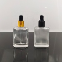 Bouteilles à Rouleau en Verre Carrées pour Huile Essentielle, Transparentes et Ambrées, en Gros, 10 ml, 15 ml, 30 ml, 1 oz