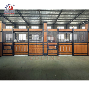 Shinehope đúc sẵn ngựa ổn định gian hàng phía trước ngựa gian hàng cổng - Product Image 2