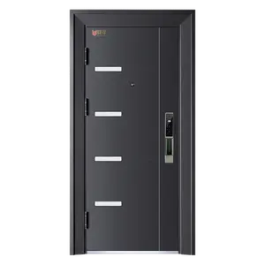 <span class=keywords><strong>Porta</strong></span> d'Ingresso in Acciaio di Sicurezza per Esterni, Design Moderno, Prodotta in Cina a Prezzo di Fabbrica - Product Image 1
