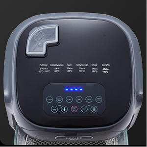 Horno Tostador Eléctrico Cuadrado Elegante de <span class=keywords><strong>Vapor</strong></span> y Aire Caliente, 7L, de Plástico, para Uso Doméstico, Cocina Rápida, Certificado CB, 1200W - ¡Gran Oferta! - Product Image 3