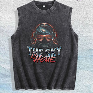 Débardeur Antihero Sky Is Home Astronaut 100% coton US Warehouse 7 couleurs - Product Image 1