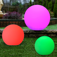 Lampe Solaire LED Colorée en Forme de Boule, Étanche IP65, pour Intérieur/Extérieur, Noël, Plage, Paysage, Jardin, Ambiance, Éclairage de Pelouse