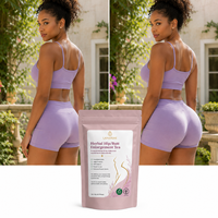 Thé aux fleurs pour l'agrandissement des seins et des fesses A-D en 28 jours, 100% à base de plantes, en sachet pour le soin