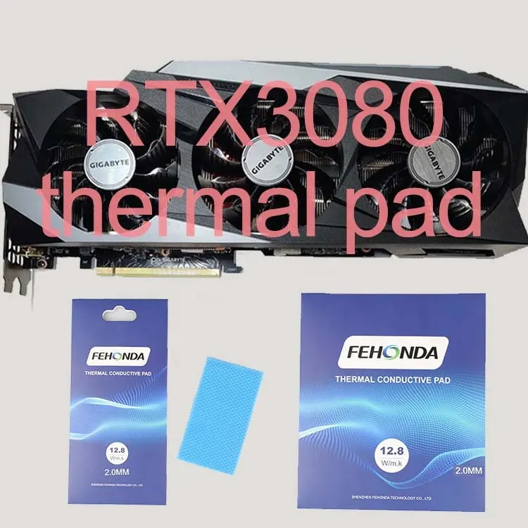 Computer Graphics Card Nvidia Geforce RTX 3060 3060Ti 3070 3070Ti 3080 3080Ti 3090 Graphic Cards 12.8w Thermal pad