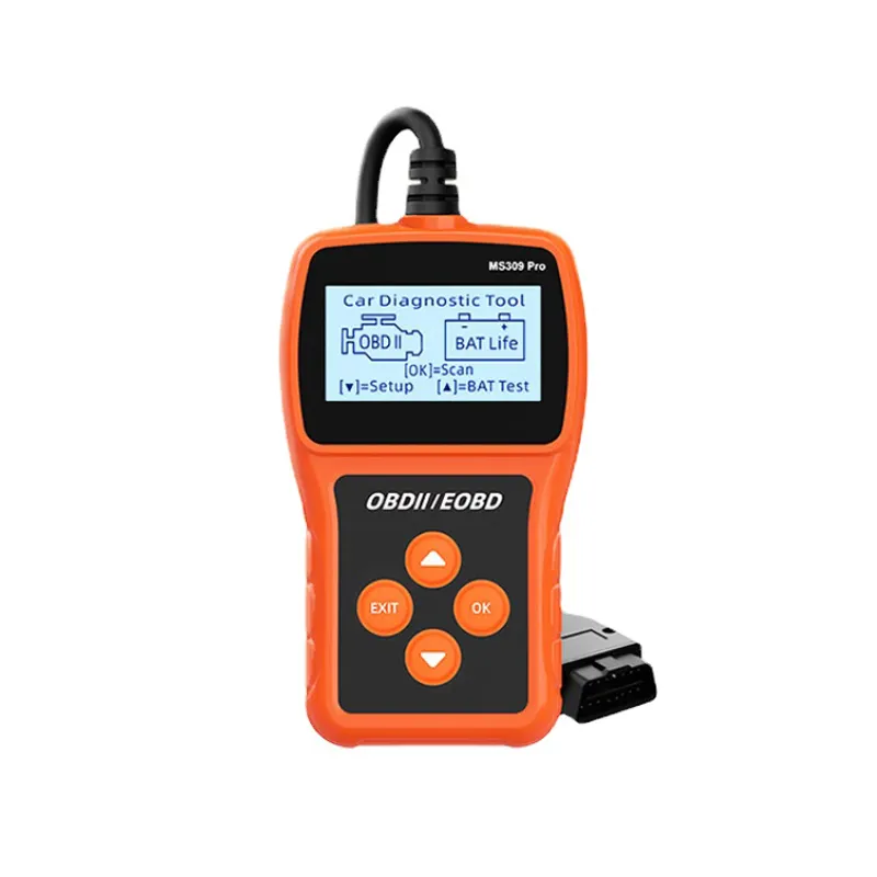 MS309PRO OBD Diagnostic Tool Battery Detection Car Reading Card Car Fault Detector