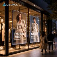 Pantalla LED de Paso Fino P1.56 para Tiendas de Moda con Instalación Fija Corporativa Lista para 4K