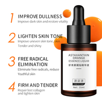 Sérum Visage Revitalisant Antioxydant OEM 35ml à l'Essence d'Astaxanthine et au Complexe Peptidique pour l'Amélioration de la Peau Terne et l'Éclat