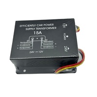 Convertidor de Corriente Continua de Alta Calidad 24V 12V, Transformador para Auto, Inversor de Alimentación 10A/15A/20A/30A, Transformador de Alta Potencia para Auto, Nuevo