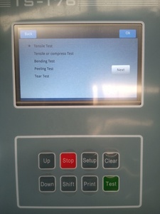 Fiyat 100KN elektronik evrensel 3 noktalı bükme güç testi makinesi - Product Image 4