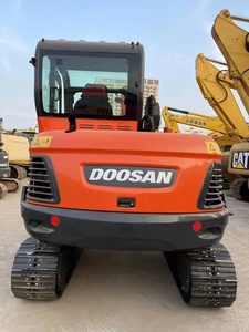 Pelle sur chenilles Doosan DX60 d'occasion en bon état Composants du noyau du moteur de la pompe à moteur Yanma Mini pelleteuse d'occasion - Product Image 3
