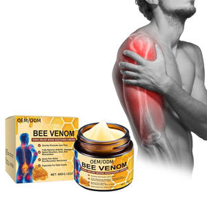 Penjualan grosir krim ekstrak <span class=keywords><strong>Venom</strong></span> <span class=keywords><strong>Bee</strong></span> Herbal murni 60g ISO CE bersertifikat 3 tahun rak perawatan sendi pereda nyeri hidup - Product Image 2