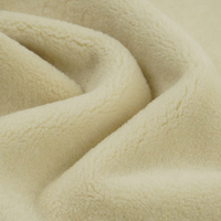 Tissu composite fourrure et PU Bell - Mélange de laine double face pour manteaux et accessoires d'hiver
