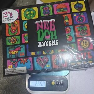 Calendario de Adviento de Juguetes de Goma para Apretar, Caja Sorpresa de 24 Días, Juguete Sensorial Antiestrés para Aliviar el Estrés - Product Image 6