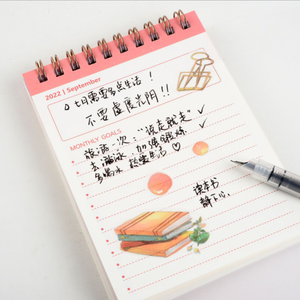 Calendrier de bureau créatif de bureau coréen de <span class=keywords><strong>dessin</strong></span> <span class=keywords><strong>animé</strong></span> imprimé personnalisé <span class=keywords><strong>2022</strong></span> - Product Image 2