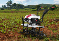 Motoculteur thermique Little Dragon Horse Rotary 1WGQ4-90B 5HP, équipement agricole pour labourage du sol, 350-900mm