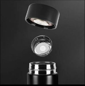 Bouteille d'eau intelligente à double paroi en acier inoxydable 304, thermos intelligent avec affichage numérique de la température LED, gobelet isotherme 500 ml - Product Image 2