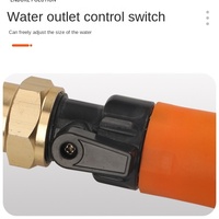 Pistolet d'arrosage pour semis avec connecteurs en plastique de 4 pouces/6 pouces/1 pouce pour le jardinage et l'utilisation en serre