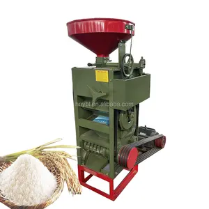 Machine de moulin à riz à haute efficacité fraisant le traitement du riz brun Miller et équipement combiné de moulin à maïs