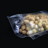 Usine Lebei, vente en gros de sachets refermables transparents écologiques avec découpe pour l'ouverture, emballage alimentaire