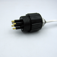 Conector subacuático circular BH4M/F MCIL4M/F puede reemplazar al conector de cable de goma para aguas profundas SUBCONN de 7000 metros a prueba de agua.