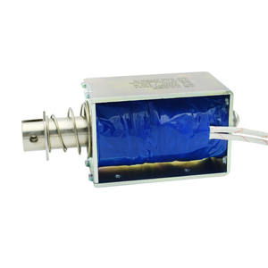 20Mm 30Mm Đột Quỵ Dài Tuyến Tính Điện Từ Thiết Bị Truyền Động Đẩy Kéo DC 12V 24V Điện Từ - Product Image 5