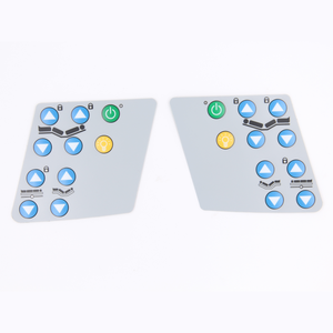 Thông minh thiết bị điện tử Trung Quốc nhà máy tùy chỉnh 3 key 2 nút màng chuyển đổi với LED <span class=keywords><strong>Poly</strong></span> <span class=keywords><strong>Dome</strong></span> bàn phím nút màng chuyển đổi bàn phím - Product Image 5