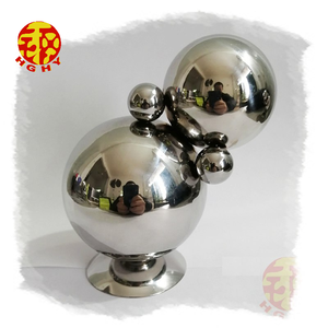 Pintura Corten acero jardín blanco estatua de hierro en bicicleta Metal arte artesanía escultura - Product Image 1