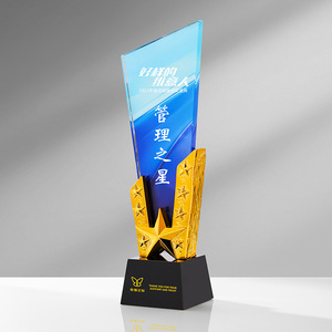 Crystal <b>Trophy</b> K9 Laser <b>Engraved</b> Digital Printing Durable Business Gifts Awards Souvenirs Conference Gifts - Product Image 3
