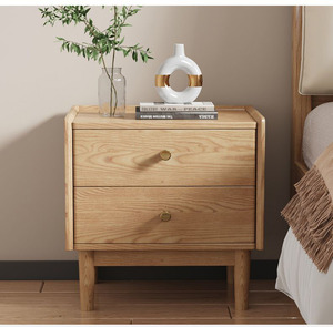Directo de fábrica Madera de <span class=keywords><strong>cerezo</strong></span> Muebles de dormitorio de madera maciza pura Casilleros nórdicos <span class=keywords><strong>Mesita</strong></span> de <span class=keywords><strong>noche</strong></span> pequeña para el hogar - Product Image 1