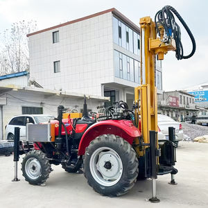 휴대용 디젤 우물 시추기 300m 미니 크로스컨트리 트랙터 수중 시추 장비 - Product Image 4