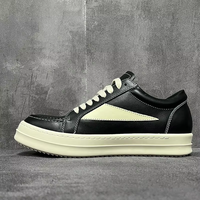 Nouvelles Baskets de Luxe à Lacets de Haute Qualité 2026 pour Femmes et Hommes – Chaussures Décontractées Légères en Cuir Véritable Noir et Rose