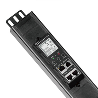 OIT Smart Rack PDU avec Module Intelligent Remplaçable 19 "Serveur Télécommande Unité de Distribution d'Alimentation Écran LCD